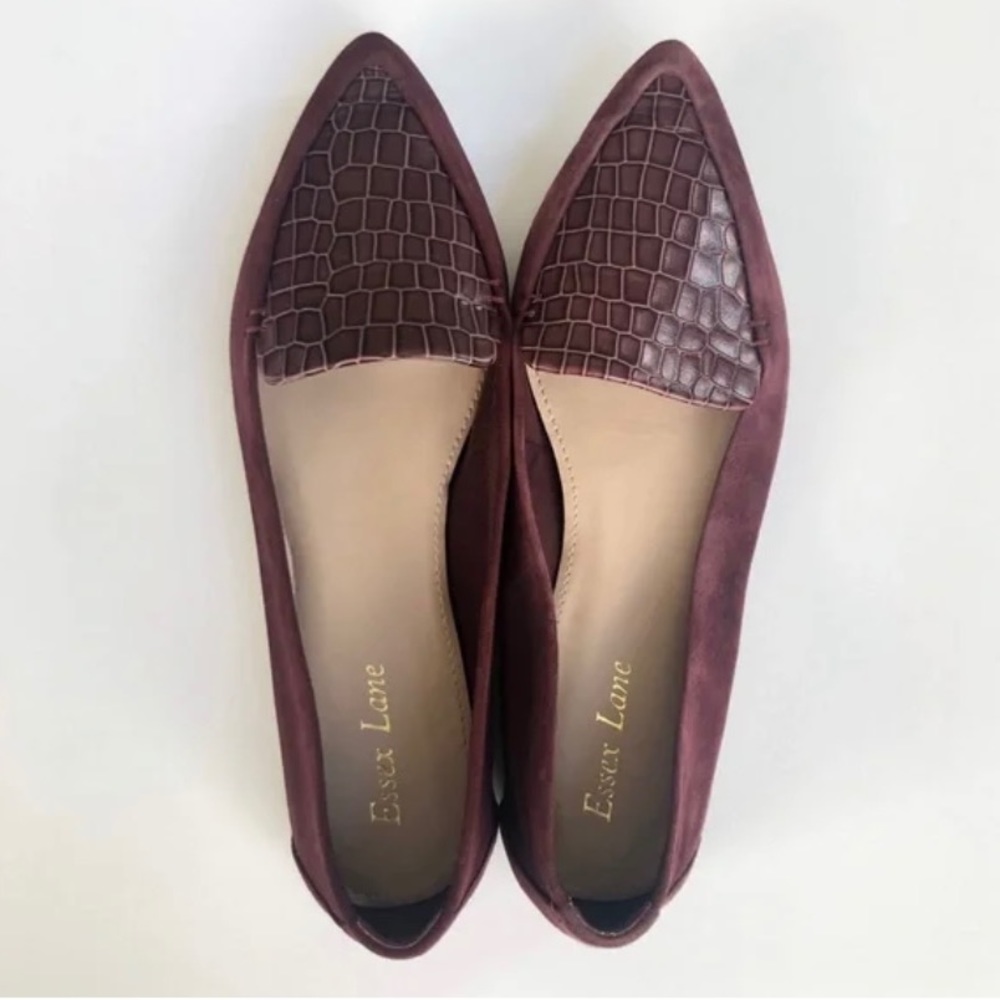 💟 NWOB Women's Essex Lane Aleanor Pointed Flats